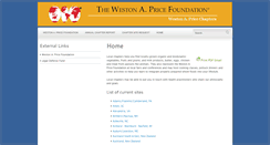 Desktop Screenshot of chapters.westonaprice.org